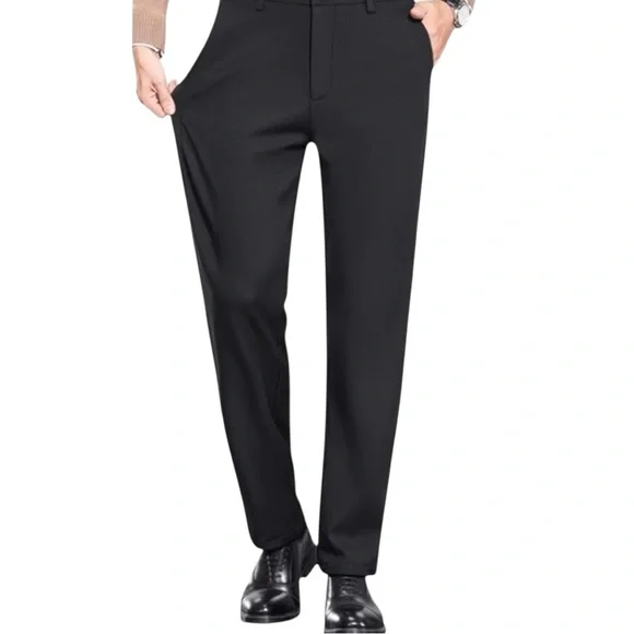 TimelessFlex Men’s High-Stretch Straight Fit Pants – black  | 36x30 | NWT - Picture 6 of 6